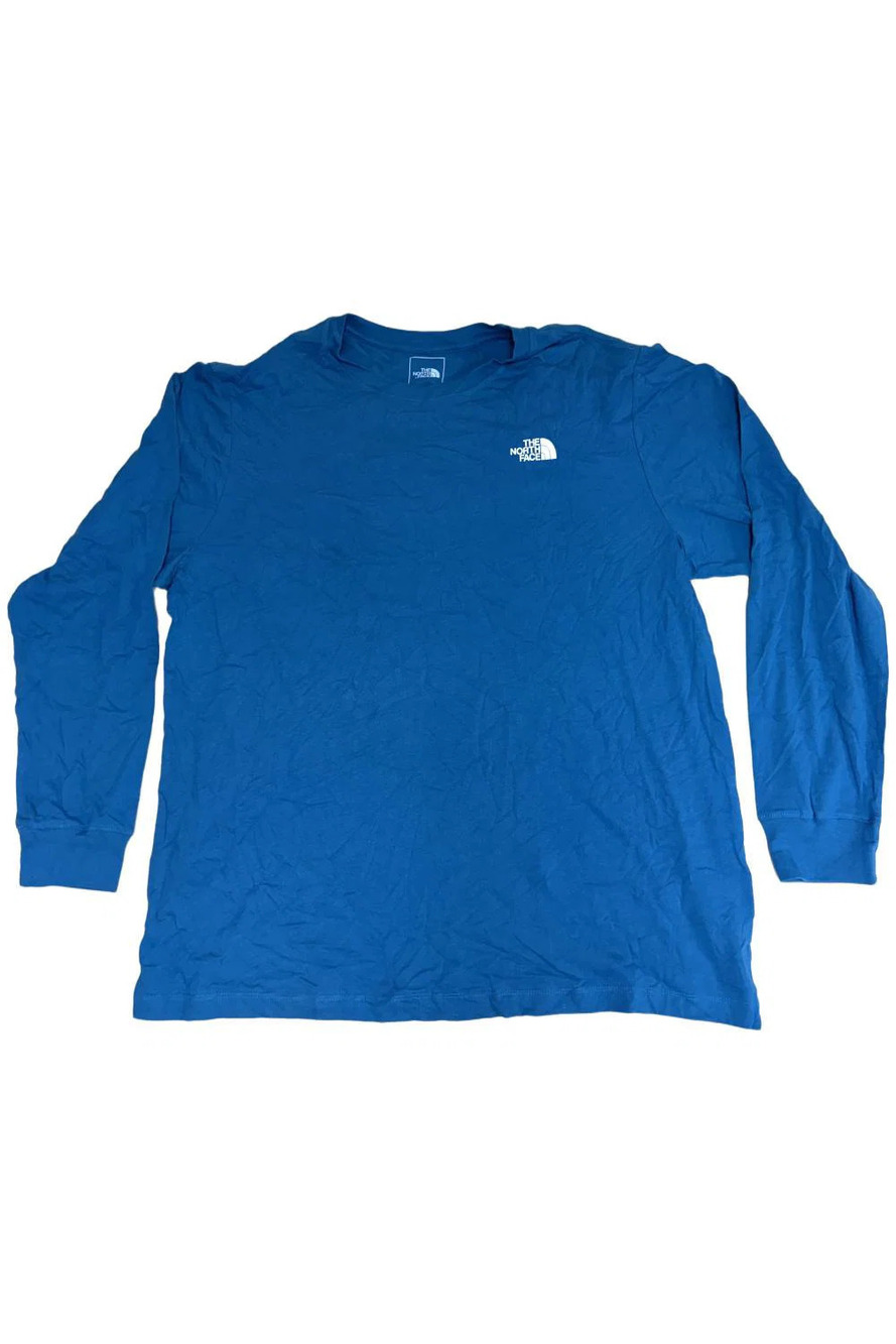The North Face Men's Evolution Regenerative Box NSE LongSleeve Blue